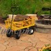 Sunnydaze Steel Log Cart, Heavy-Duty 400 Pound Weight Capacity, Green   567146564